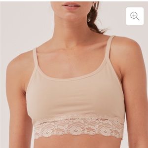 Women's Champagne Smooth Cup Bralette